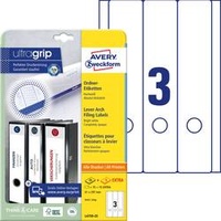 Avery Zweckform Ordneretiketten L4759-25 weiß
