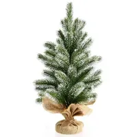 Costway Mini Weihnachtsbaum Grün 50 cm