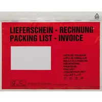SOENNECKEN Dokumententasche Lieferschein- Rechnung C5 mF sk rt 250