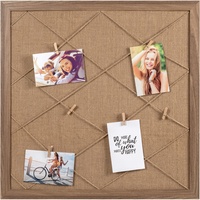 Walther design Bilderrahmen braun MDF Memoboard 60 x 60