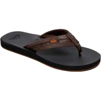 QUIKSILVER Carver Squish Water Shoe, Brown/Black/Brown, 40