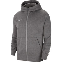 Nike Park 20 Fleece Kapuzenjacke Kinder charcoal heathr/white XL