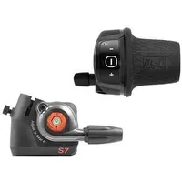STURMEY ARCHER S7 Drehgriffschalter schwarz, 7-Gang