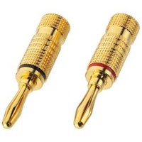 Monacor BP-100G Lautsprecher-Bananenstecker