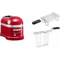 KitchenAid Artisan Toaster 5KMT2204 EER inkl. Brötchenaufsatz empire red