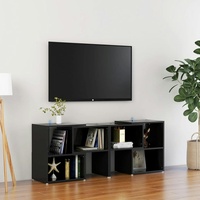 VidaXL TV-Schrank Hochglanz-Schwarz 104x30x52cm Holzwerkstoff
