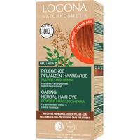 Logona Pflanzen-Haarfarbe Pulver hennarot 100 g