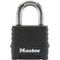 Master Lock Vorhängeschloss M178EURD Schwarz