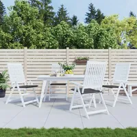 VidaXL Gartenstuhl-Kissen 4 Stk. Anthrazit 50x50x3 cm Oxford-Gewebe
