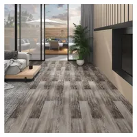 VidaXL PVC-Fliesen 5,02 m2 2 mm Selbstklebend Matt Holzbraun