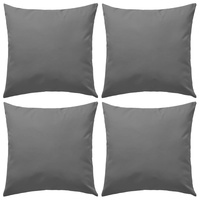 VidaXL Gartenkissen 4 Stk. 45 x 45 cm Grau