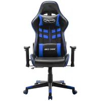 VidaXL Gaming Chair Kunstleder schwarz/blau (20502)