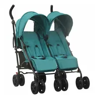 VidaXL Geschwisterwagen grün 10240