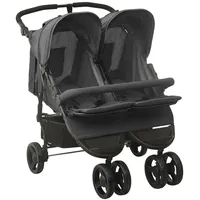 VidaXL Geschwisterwagen anthrazit 10242