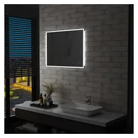VidaXL LED-Badspiegel mit Berührungssensor 80x60 cm