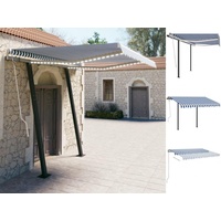VidaXL Gelenkarmmarkise 3 x 2,5 m blau