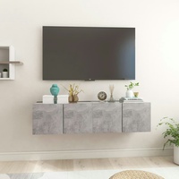 VidaXL TV-Hängeschränke Stk. Betongrau 60x30x30 cm
