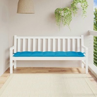VidaXL Gartenbank-Auflage Hellblau 180x50x7 cm Oxford-Gewebe