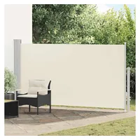 VidaXL Seitenmarkise 160 x 300 cm Cremeweiß Polyester