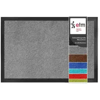 Karat Monochrom 120 x 180 cm silbergrau