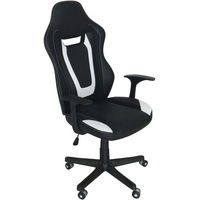 Interlink Drehstuhl Bürostuhl Coollife schwarz - Schwarz/Weiß