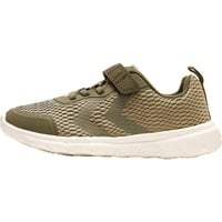 Hummel Actus Recycled Jr Sneaker, Deep Lichen Green, 28