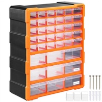 Monzana Kleinteileorganizer 47,5x38x16cm 39 Fächer