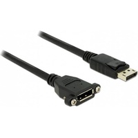 DeLock DisplayPort 1.2 Stecker > DisplayPort Buchse, zum Einbau