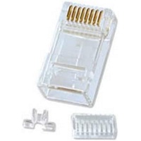 Lindy 62430, RJ45 Stecker UTP Cat.6, mit Einführhilfe, 10er