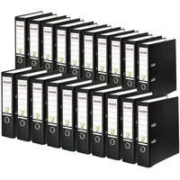 Falken 	PP-Color-Ordner DIN A4 80 mm schwarz 20 St.