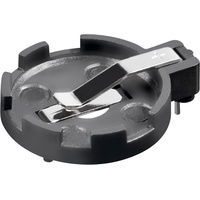 Goobay CR2012-CR2032 Knopfzellenhalter - max. 20 mm, Schwarz, Printmontage,