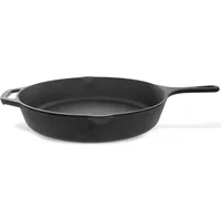 Orion Bratpfanne Gusseisen Pfanne Schmorpfanne Teller 30 cm mit