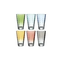 LEONARDO Optic Trinkgläser 6er Set Gläser 6 ct (37.49