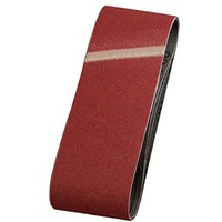 KWB Schleifbänder 65x410 mm aus Edelkorund mit Körnung 60