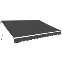 VidaXL Gelenkarmmarkise 600 cm Anthrazit - vidaXL