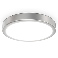 B.K.Licht LED Deckenlampe neutralweiß rund