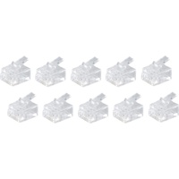 ShiverPeaks BASIC-S Netzwerk Modular-Stecker RJ11 6polig, 4 Kontakte belegt,