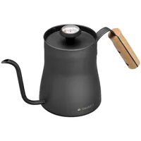 Navaris Wasserkocher Wasserkessel für Kaffee Zubereitung - 1l Schwanenhals