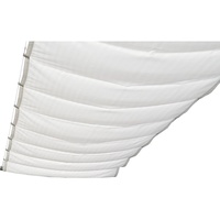 PEDDY SHIELD Sonnensegel 330 cm x 200 cm Hellgrau