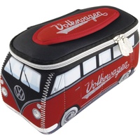 VW Collection - Volkswagen Neopren Universal-Schmink-Kosmetik-Kultur-Reise-Apotheke-Tasche-Mäppchen-Beutel T1 Bulli Bus