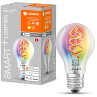 LEDVANCE Smarte LED-Lampe mit Wifi Technologie, Sockel E27, Dimmbar,