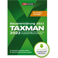 Lexware Taxman 2022 für Selbstständige ESD DE Win