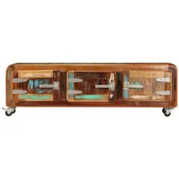 VidaXL TV-Schrank 120x30x37 cm Altholz Massiv