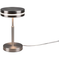 Trio LED-Tischleuchte Franklin Alu, Eisen, Stahl & Metall Silber