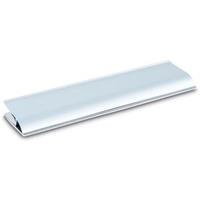 Maul Klemmleiste 15,6 cm silber selbstklebend