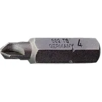 Gedore 689 TS 10 Schraubendreherbit 1/4" Vier-Wing TORQ-SET 10