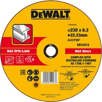 DeWalt Schruppscheibe Metall gekröpft 230x6,3mm