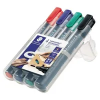 Staedtler Lumocolor 352 Permanentmarker 4er Box