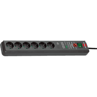 Brennenstuhl Secure-Tec 6-fach anthrazit
