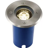 Heitronic Potsdam 36850 Außeneinbauleuchte GU10 LED 7 W Silber